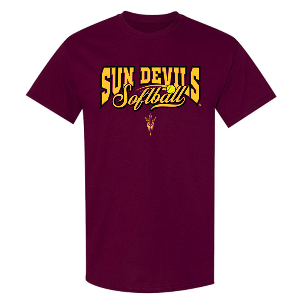 Arizona State - NCAA Softball : Yazzy Avila - Sports Shersey T-Shirt-0