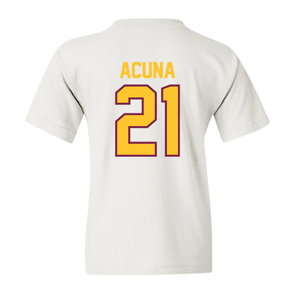 Arizona State - NCAA Softball : Yannixa Acuna - Sports Shersey Youth T-Shirt-1
