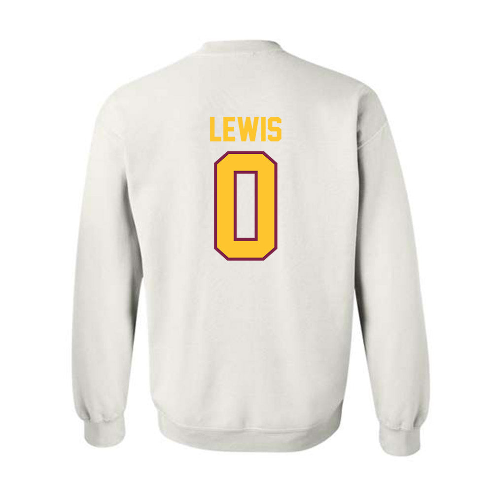 Arizona State - NCAA Softball : Nehanda Lewis - Sports Shersey Crewneck Sweatshirt-1