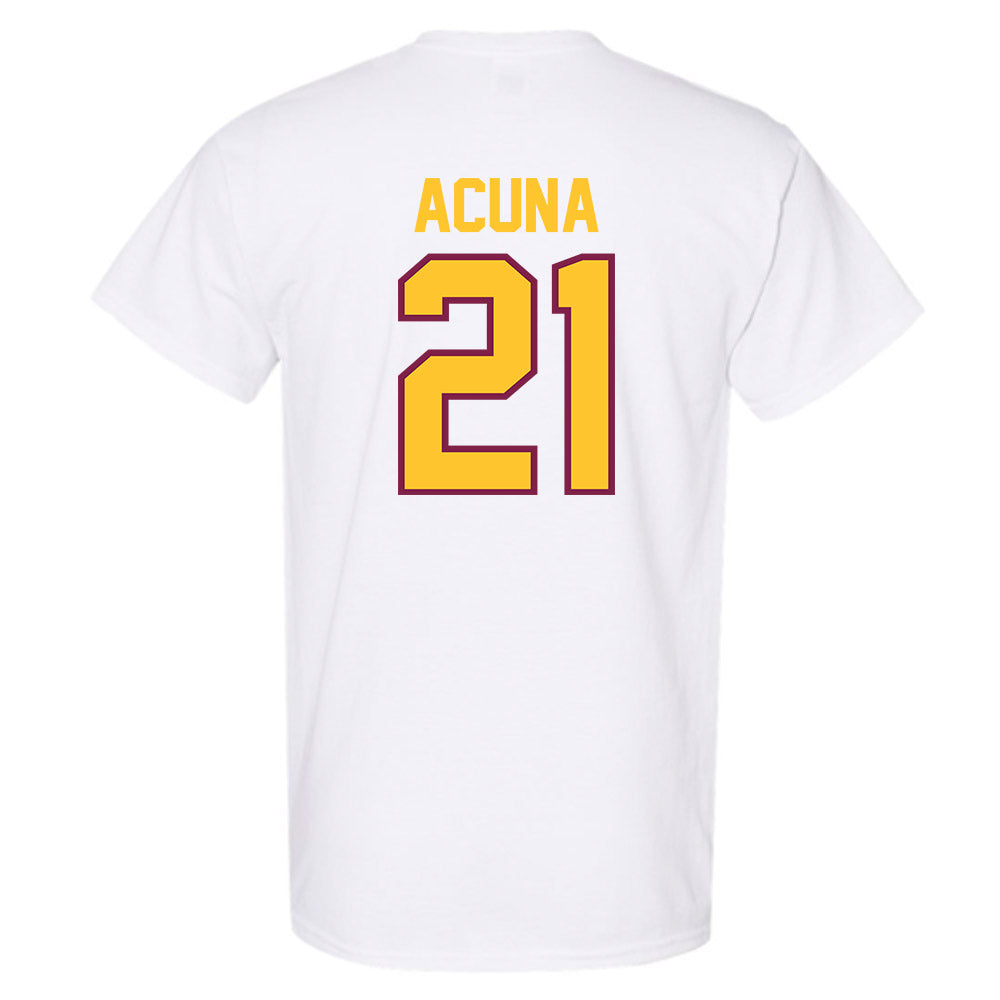 Arizona State - NCAA Softball : Yannixa Acuna - Sports Shersey T-Shirt-1