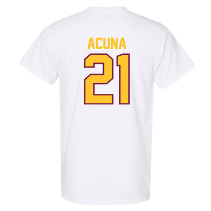 Arizona State - NCAA Softball : Yannixa Acuna - Sports Shersey T-Shirt-1