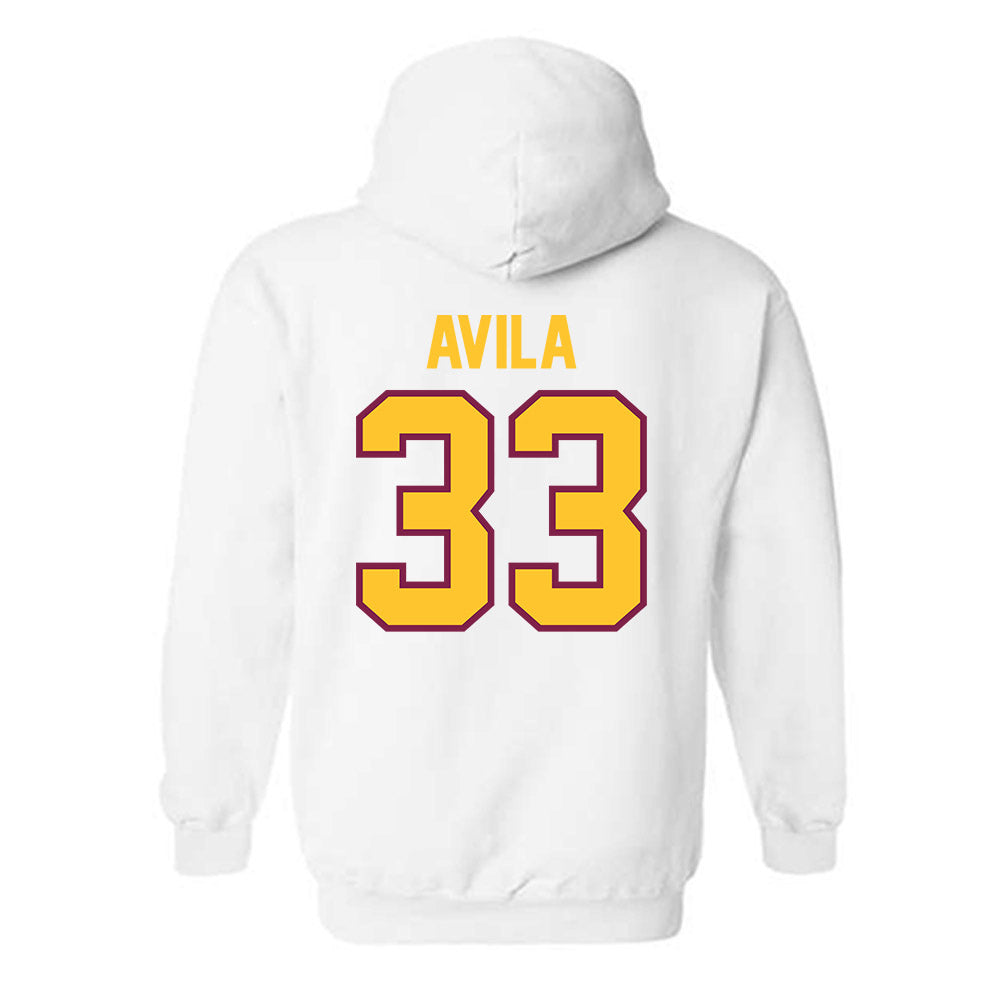 Arizona State - NCAA Softball : Yazzy Avila - Sports Shersey Hooded Sweatshirt-1