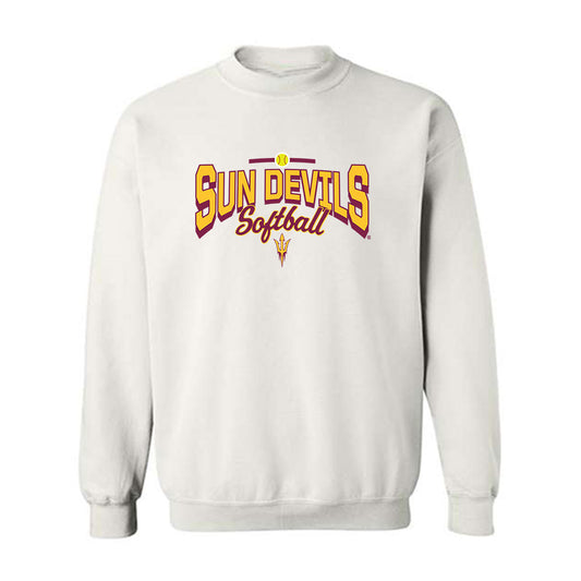 Arizona State - NCAA Softball : Ashleigh Mejia - Sports Shersey Crewneck Sweatshirt