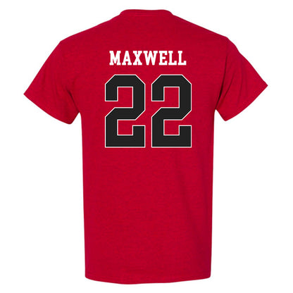 Arkansas - NCAA Baseball : Logan Maxwell - Sports Shersey T-Shirt-1