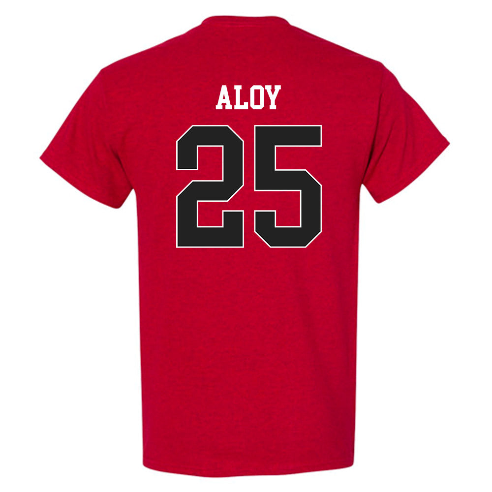 Arkansas - NCAA Baseball : Kuhio Aloy - Sports Shersey T-Shirt-1