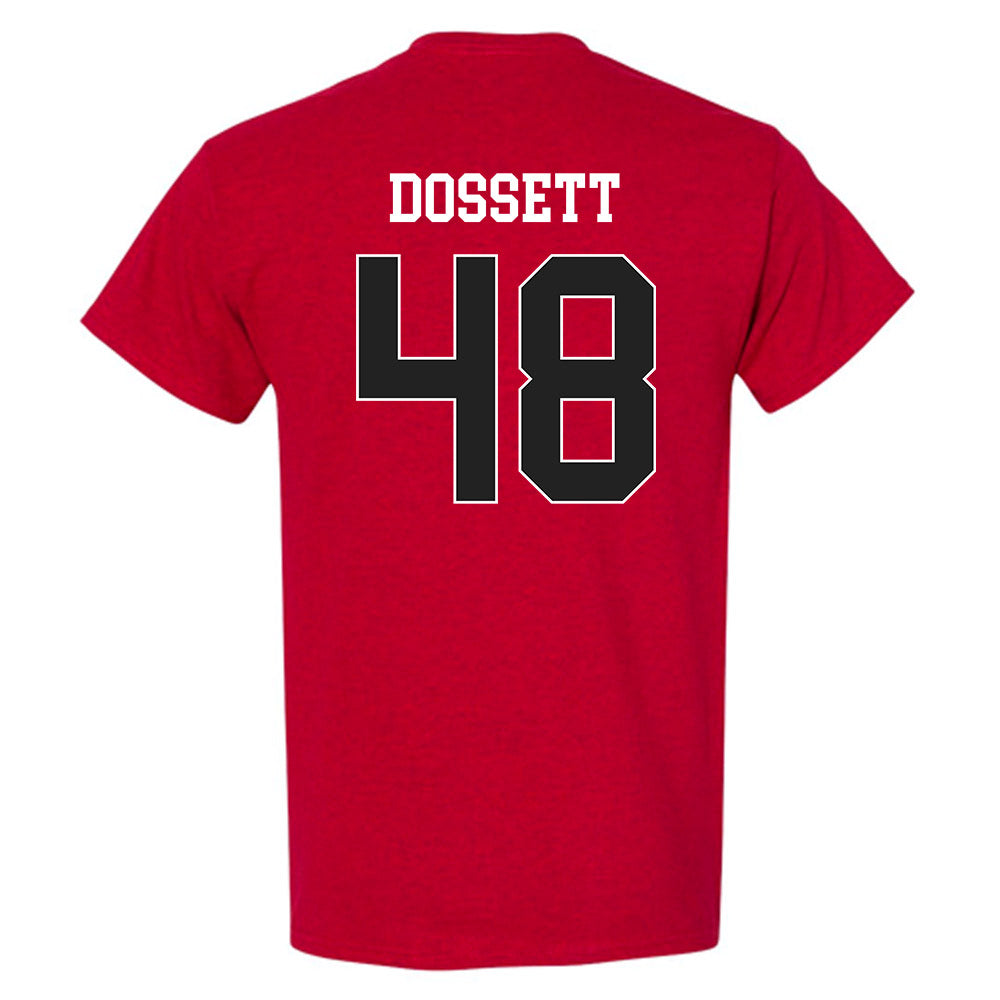 Arkansas - NCAA Baseball : Cooper Dossett - Sports Shersey T-Shirt