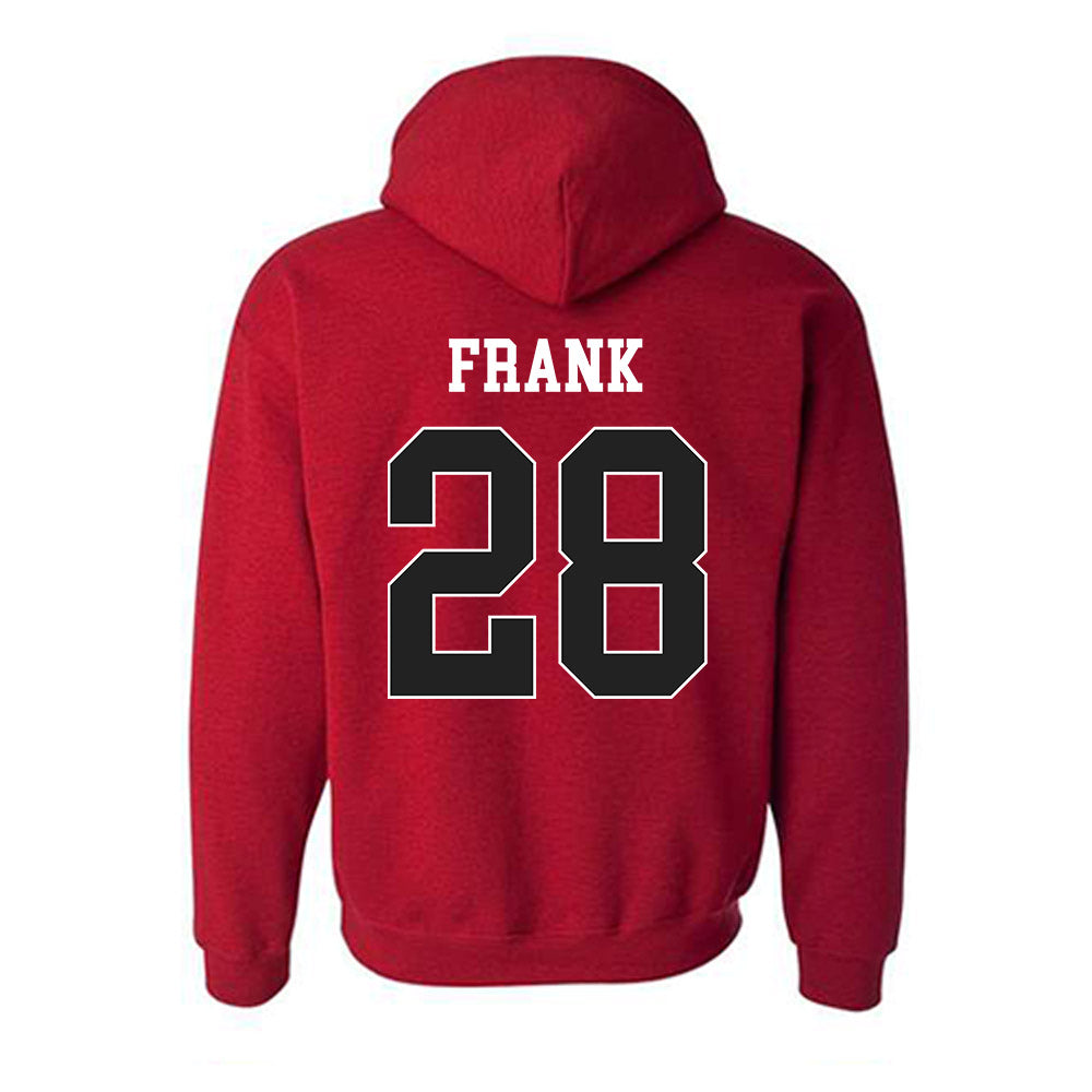 Arkansas - NCAA Baseball : Koty Frank - Sports Shersey Hooded Sweatshirt