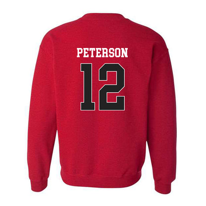Arkansas - NCAA Baseball : Elliott Peterson - Sports Shersey Crewneck Sweatshirt-1