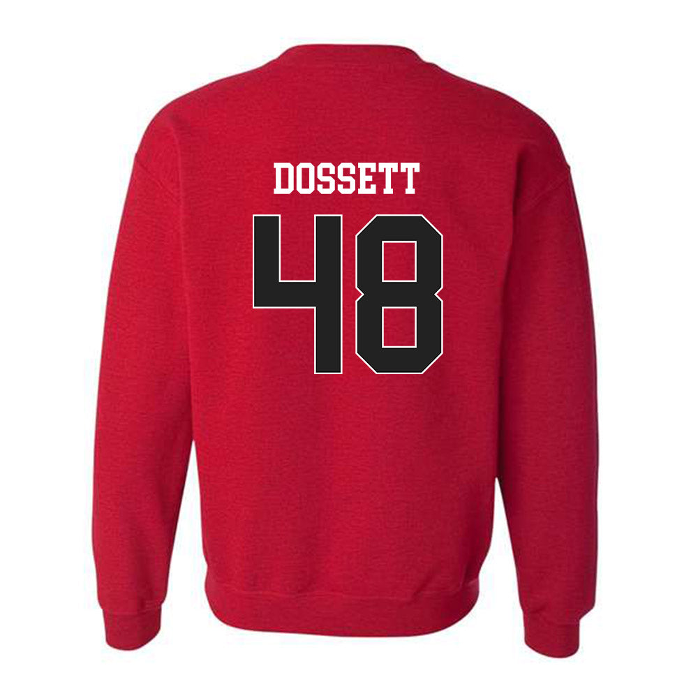 Arkansas - NCAA Baseball : Cooper Dossett - Sports Shersey Crewneck Sweatshirt