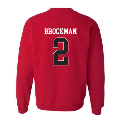 Arkansas - NCAA Softball : Kylie Brockman - Crewneck Sweatshirt Sports Shersey