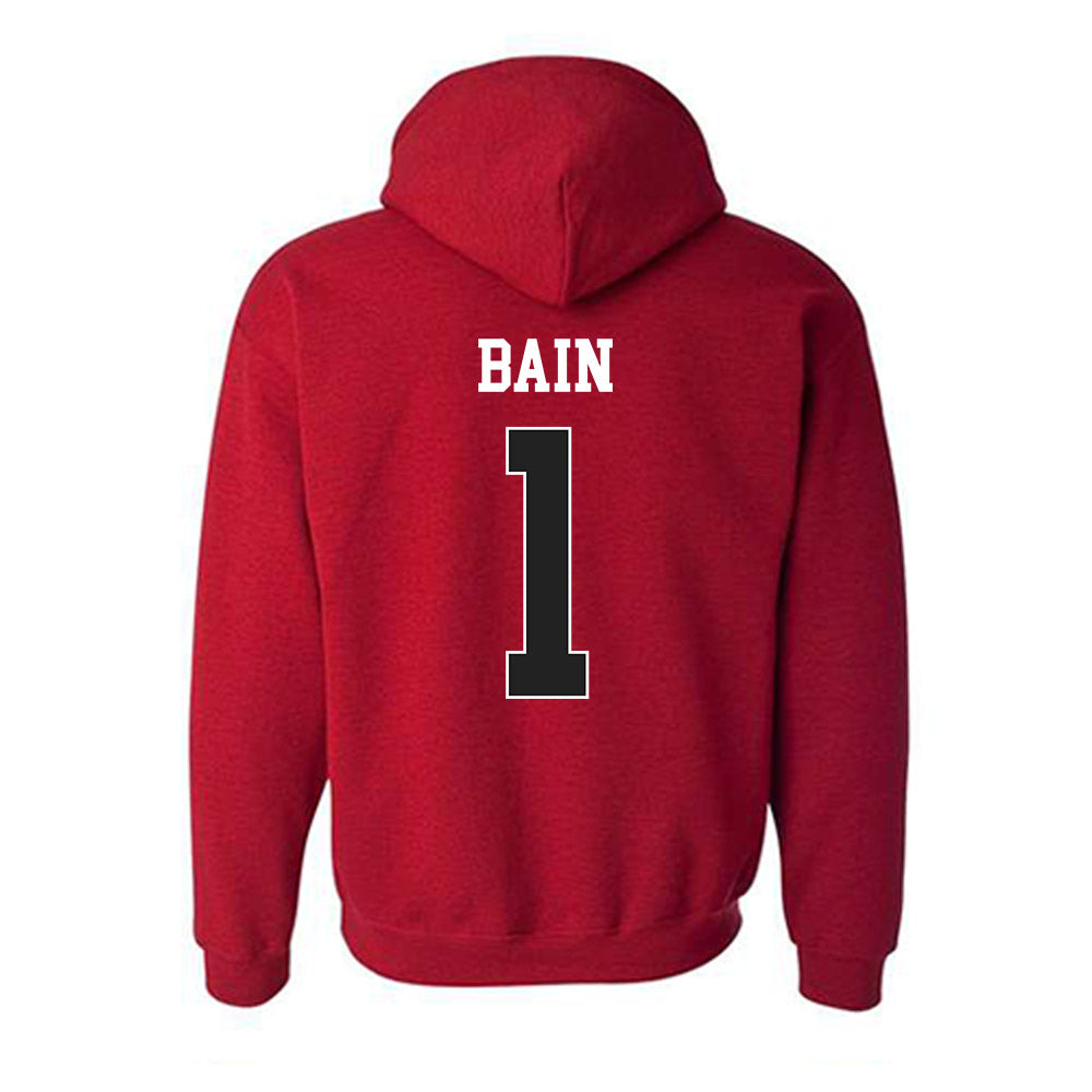 Arkansas - NCAA Softball : Brinli Bain - Sports Shersey Hooded Sweatshirt-1