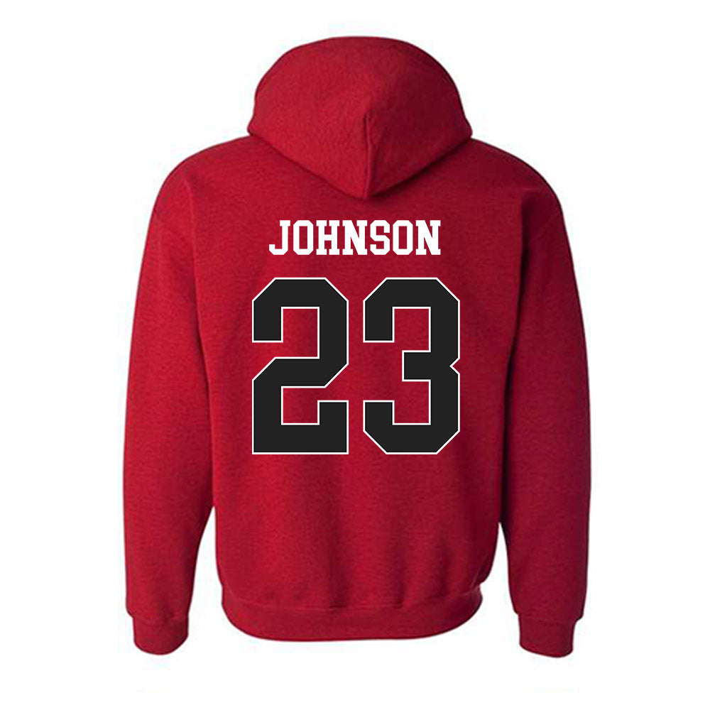 Arkansas - NCAA Softball : Reagan Johnson - Sports Shersey Hooded Sweatshirt