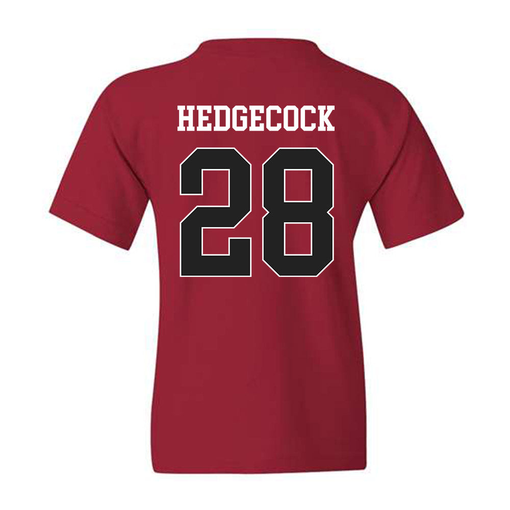 Arkansas - NCAA Softball : Rylin Hedgecock - Youth T-Shirt Sports Shersey