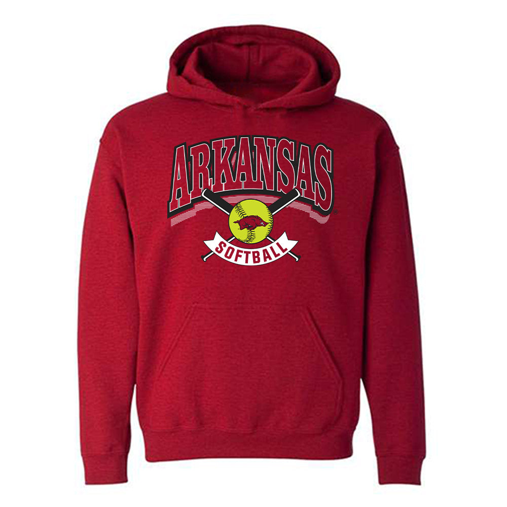 Arkansas - NCAA Softball : Payton Burnham - Sports Shersey Hooded Sweatshirt-0