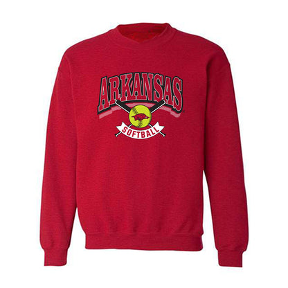 Arkansas - NCAA Softball : Reis Beuerlein - Crewneck Sweatshirt Sports Shersey