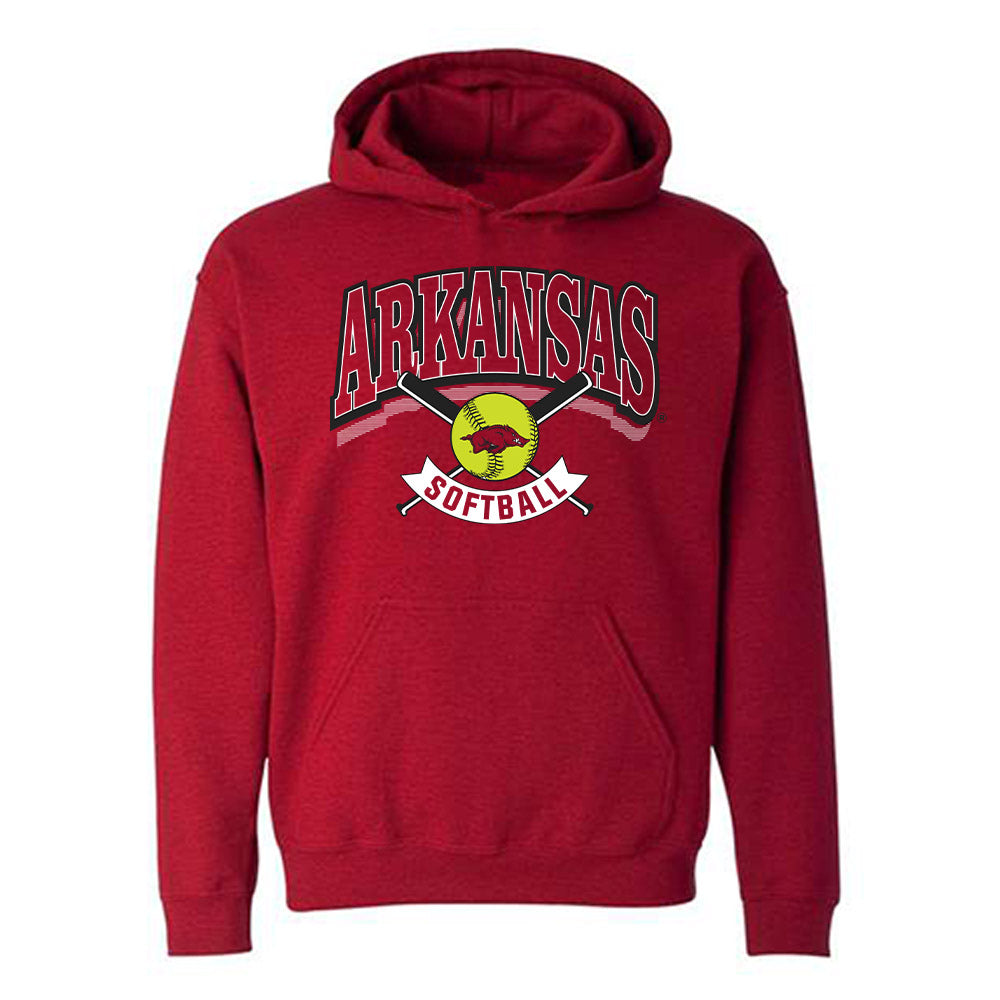 Arkansas - NCAA Softball : Reagan Johnson - Sports Shersey Hooded Sweatshirt