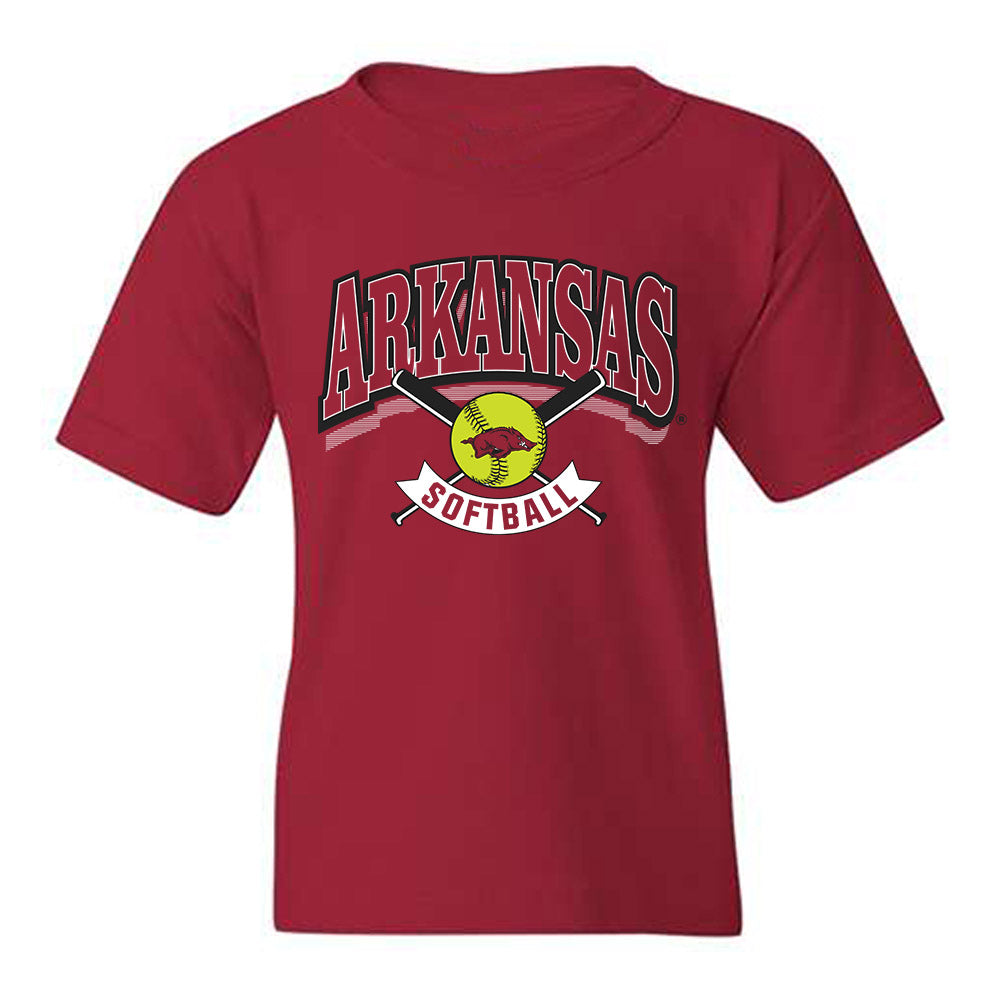 Arkansas - NCAA Softball : Payton Burnham - Sports Shersey Youth T-Shirt-0