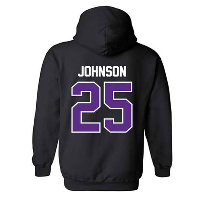 TCU - NCAA Baseball : Nolan Johnson - Sports Shersey Hooded Sweatshirt-1