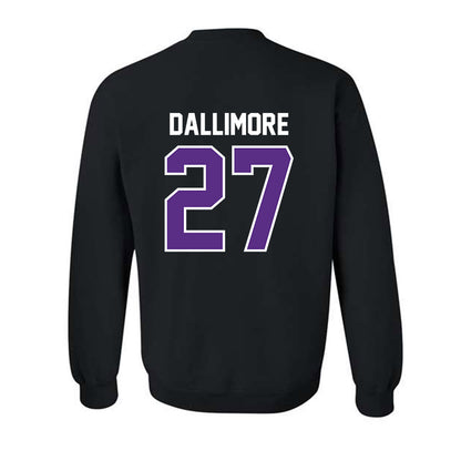 TCU - NCAA Baseball : Brady Dallimore - Sports Shersey Crewneck Sweatshirt-1