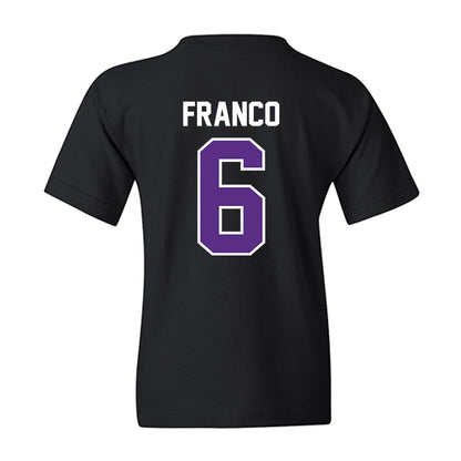TCU - NCAA Baseball : Noah Franco - Sports Shersey Youth T-Shirt-1