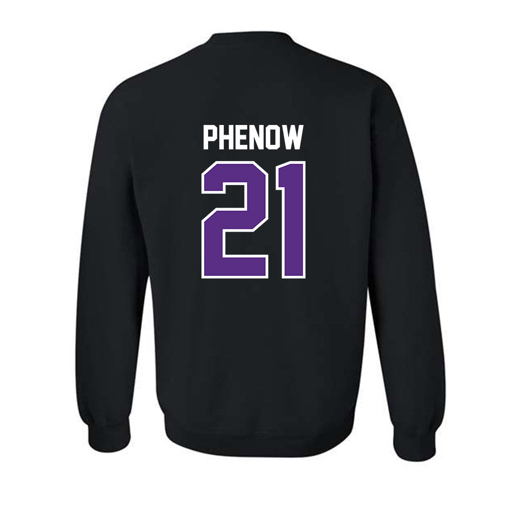 TCU - NCAA Baseball : Tyler Phenow - Sports Shersey Crewneck Sweatshirt-1