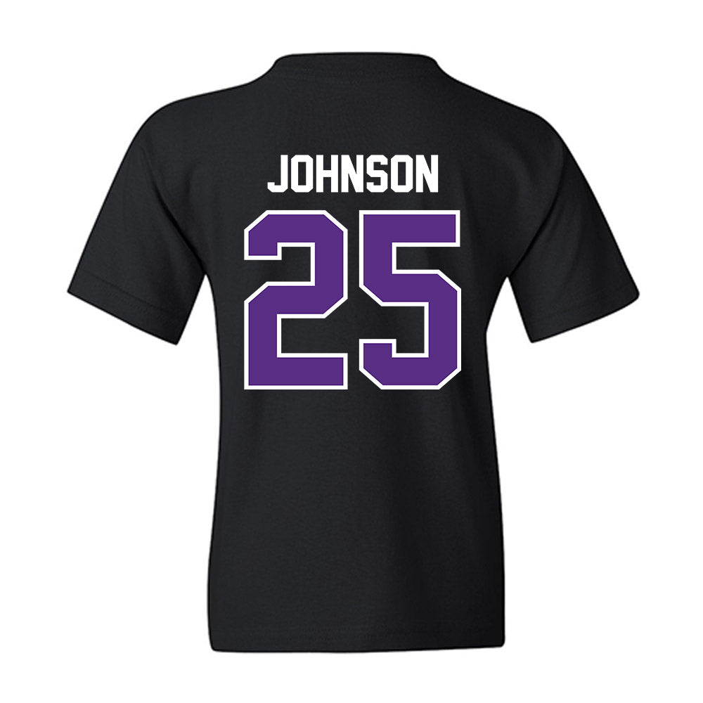 TCU - NCAA Baseball : Nolan Johnson - Sports Shersey Youth T-Shirt-1