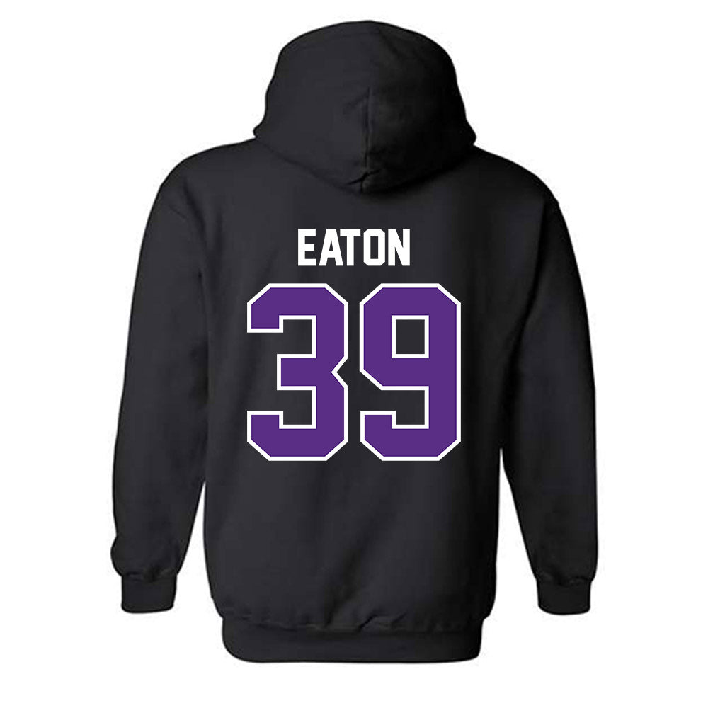 TCU - NCAA Baseball : Cole Eaton - Sports Shersey Hooded Sweatshirt-1