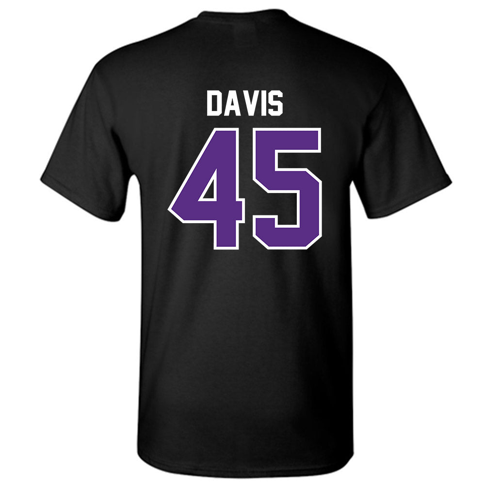 TCU - NCAA Baseball : Lance Davis - Sports Shersey T-Shirt-1