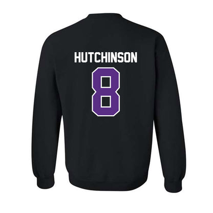 TCU - NCAA Baseball : Lane Hutchinson - Sports Shersey Crewneck Sweatshirt-1
