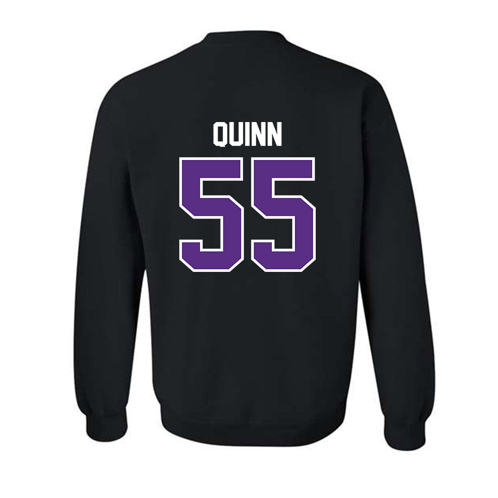TCU - NCAA Baseball : Walter Quinn - Sports Shersey Crewneck Sweatshirt-1