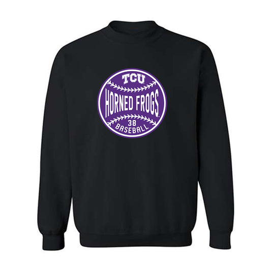 TCU - NCAA Baseball : Landon Young - Sports Shersey Crewneck Sweatshirt