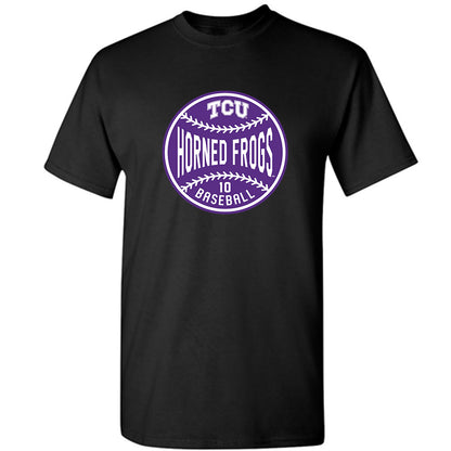 TCU - NCAA Baseball : Sawyer Strosnider - Sports Shersey T-Shirt-0