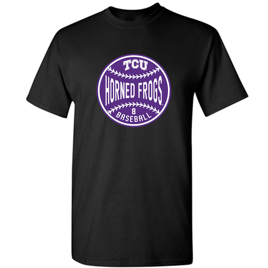 TCU - NCAA Baseball : Lane Hutchinson - Sports Shersey T-Shirt-0