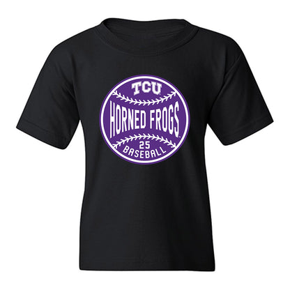 TCU - NCAA Baseball : Nolan Johnson - Sports Shersey Youth T-Shirt-0