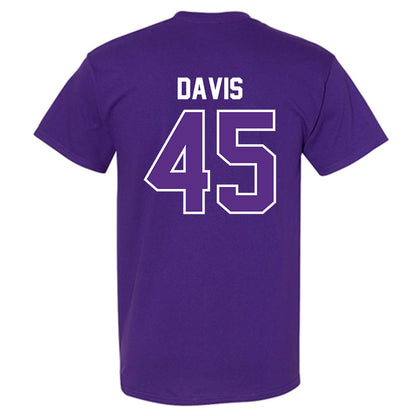 TCU - NCAA Baseball : Lance Davis - Sports Shersey T-Shirt-1