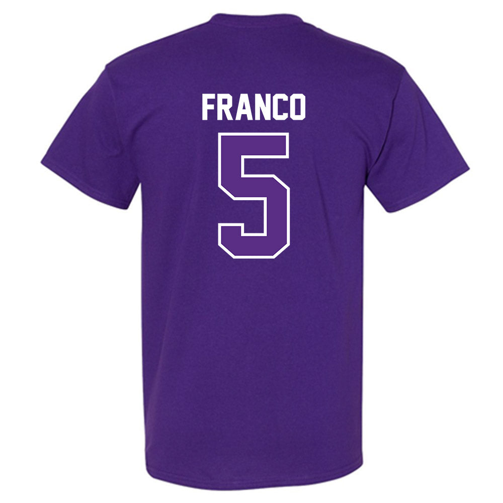 TCU - NCAA Baseball : Lucas Franco - Sports Shersey T-Shirt-1