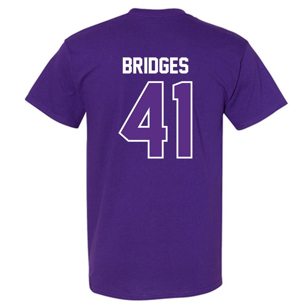 TCU - NCAA Baseball : Tommy Bridges - Sports Shersey T-Shirt