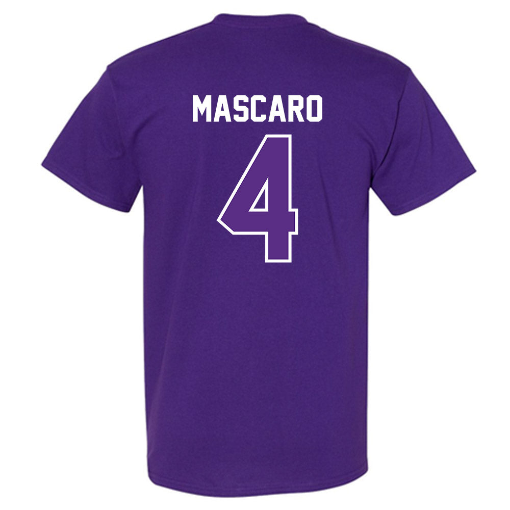 TCU - NCAA Baseball : CJ Mascaro - Sports Shersey T-Shirt-1