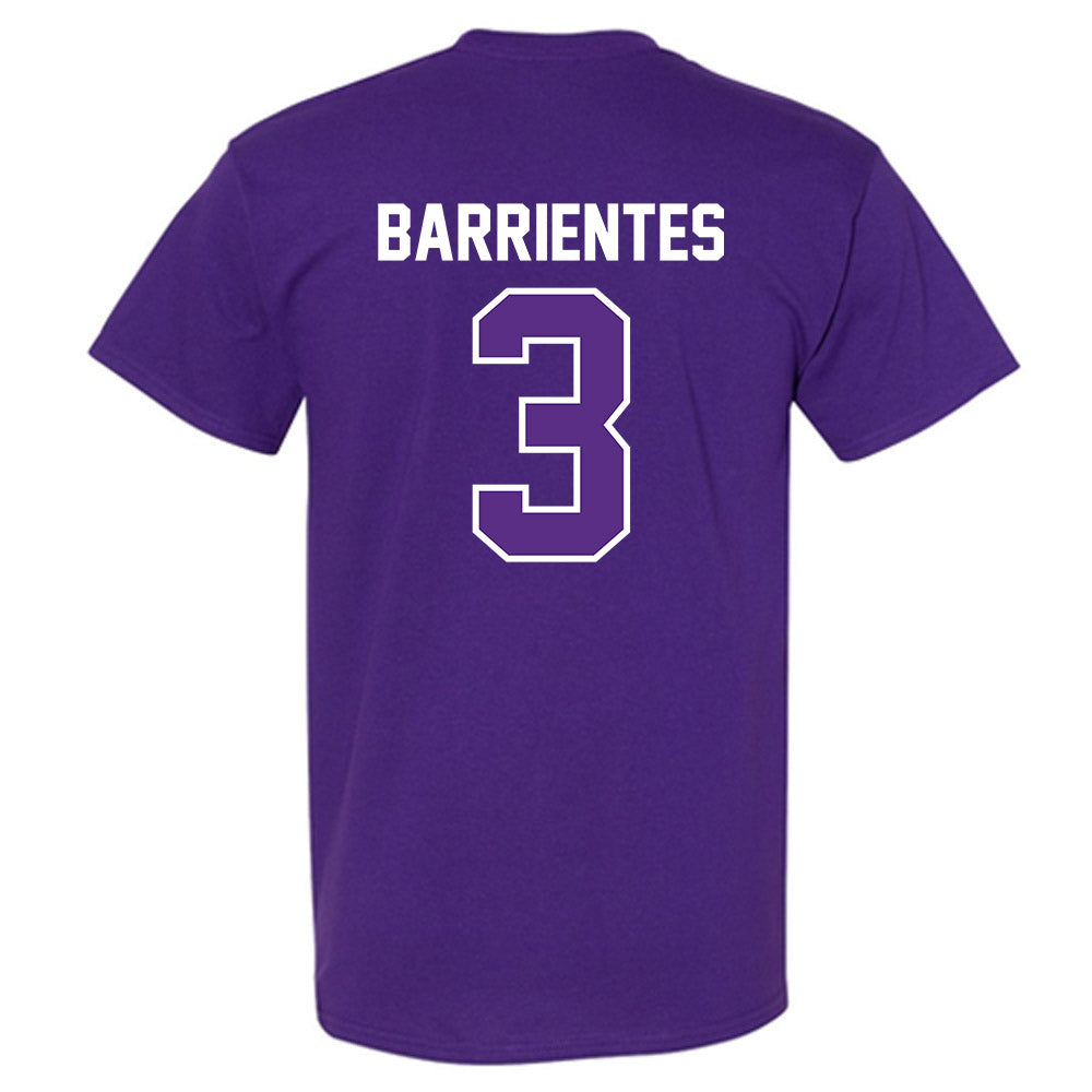 TCU - NCAA Baseball : Aiden Barrientes - Sports Shersey T-Shirt-1