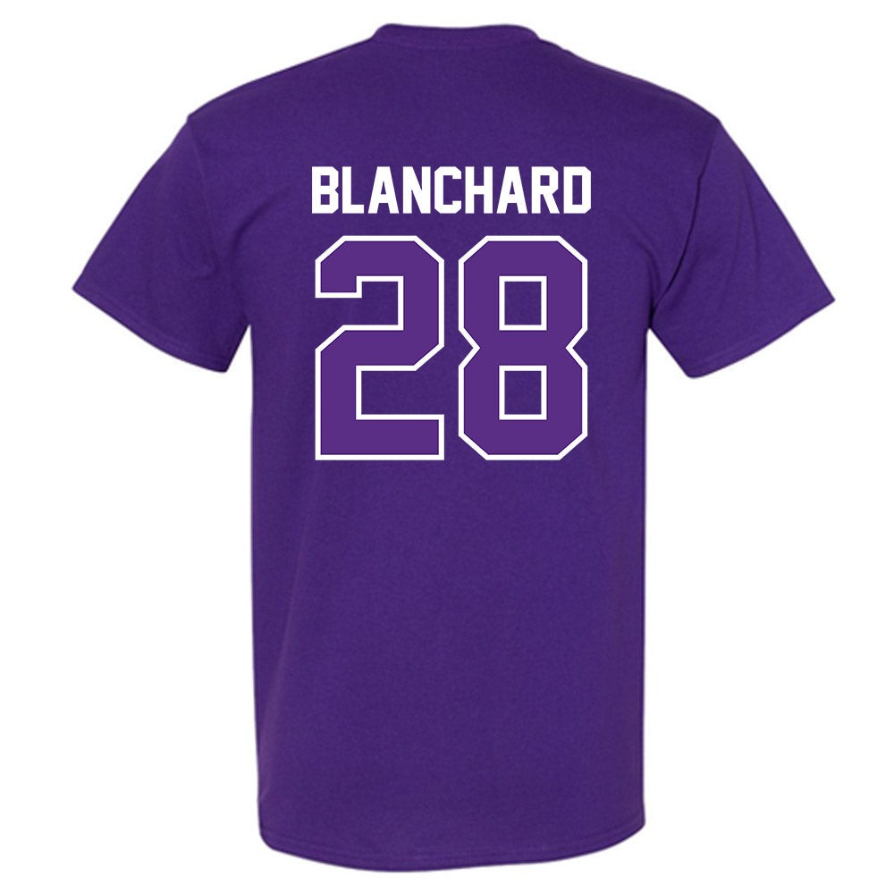 TCU - NCAA Baseball : Colin Blanchard - Sports Shersey T-Shirt-1