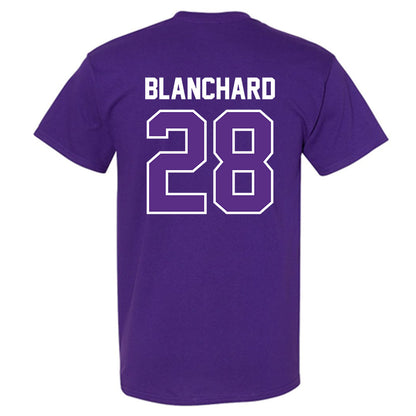 TCU - NCAA Baseball : Colin Blanchard - Sports Shersey T-Shirt-1
