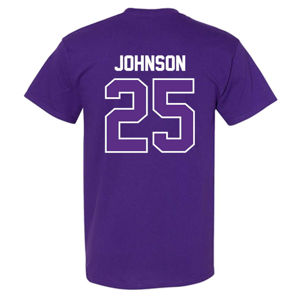 TCU - NCAA Baseball : Nolan Johnson - Sports Shersey T-Shirt-1