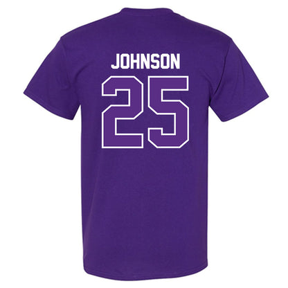 TCU - NCAA Baseball : Nolan Johnson - Sports Shersey T-Shirt-1