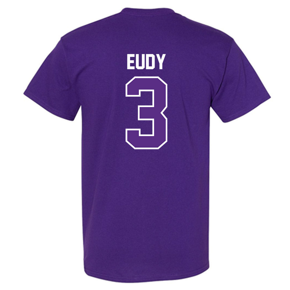 TCU - NCAA Baseball : Kade Eudy - Sports Shersey T-Shirt-1