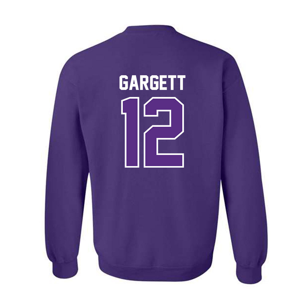 TCU - NCAA Baseball : Kyuss Gargett - Sports Shersey Crewneck Sweatshirt-1