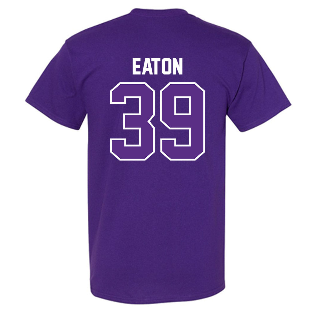 TCU - NCAA Baseball : Cole Eaton - Sports Shersey T-Shirt-1