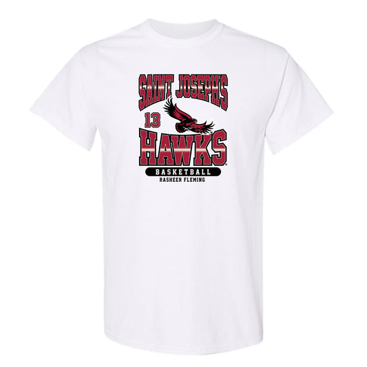 St. Joe's - NCAA Men's Basketball : Rasheer Fleming - T-Shirt Sports Shersey