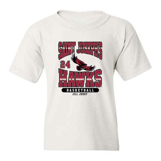 St. Joe's - NCAA Women's Basketball : Jill Jekot - Sport Shersey Youth T-Shirt-0