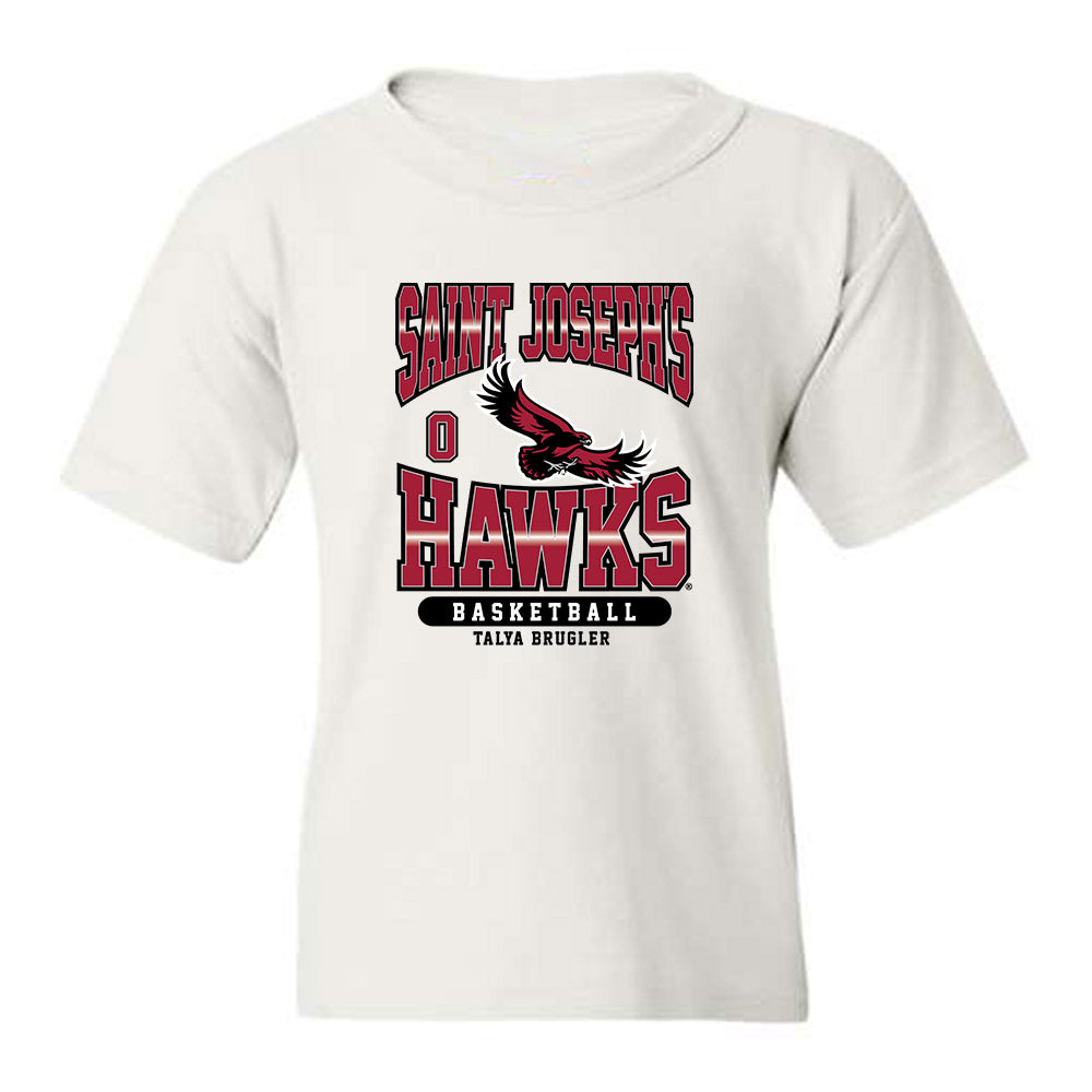 St. Joe's - NCAA Women's Basketball : Talya Brugler - Youth T-Shirt Sports Shersey