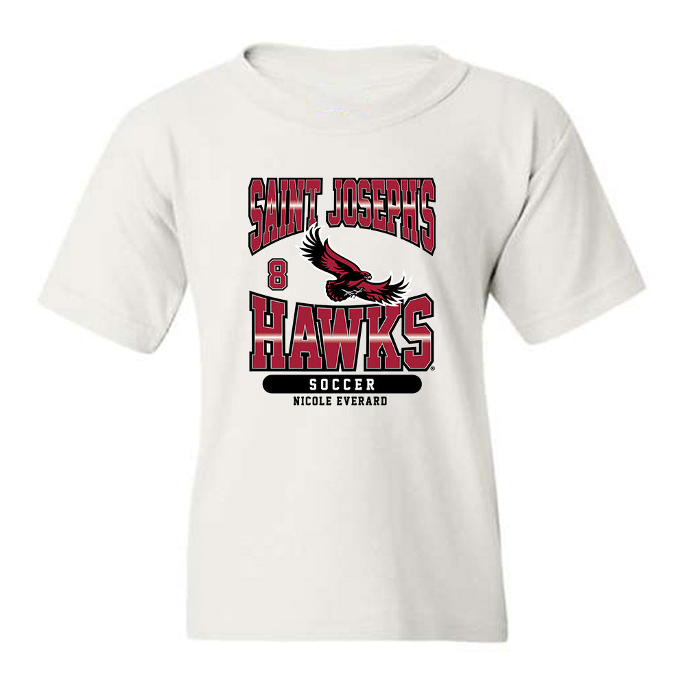 St. Joe's - NCAA Women's Soccer : Nicole Everard - Sport Shersey Youth T-Shirt